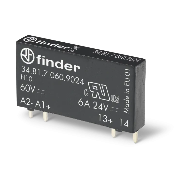 34.81.7.024.8240 Type 34.81 - Ultra-Slim solid state PCB relay (SSR)