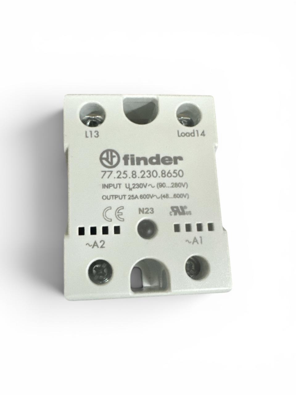 77.25.8.230.8650 FINDER SOLID STATE RELAY SSR 25A INPUT 90-280VAC