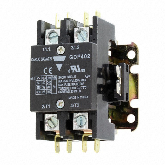 CARLO GAVAZZI GDP402L120V, Two-pole Definite Purpose style contactor 40 A