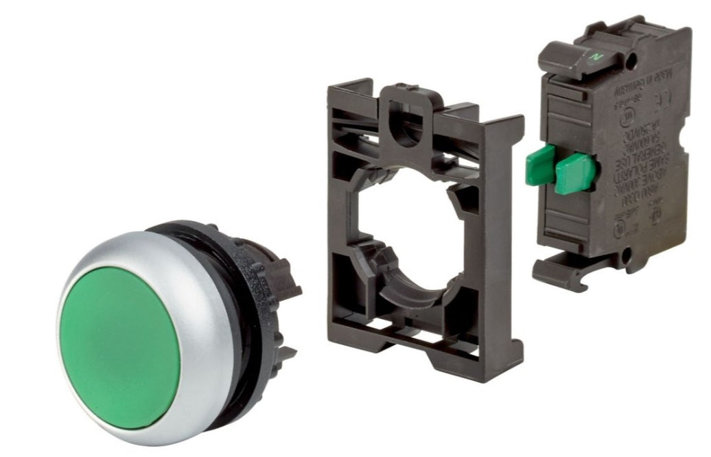 M22-D-G-K10-BVP 110934 EATON M22 Complete Green Pushbutton