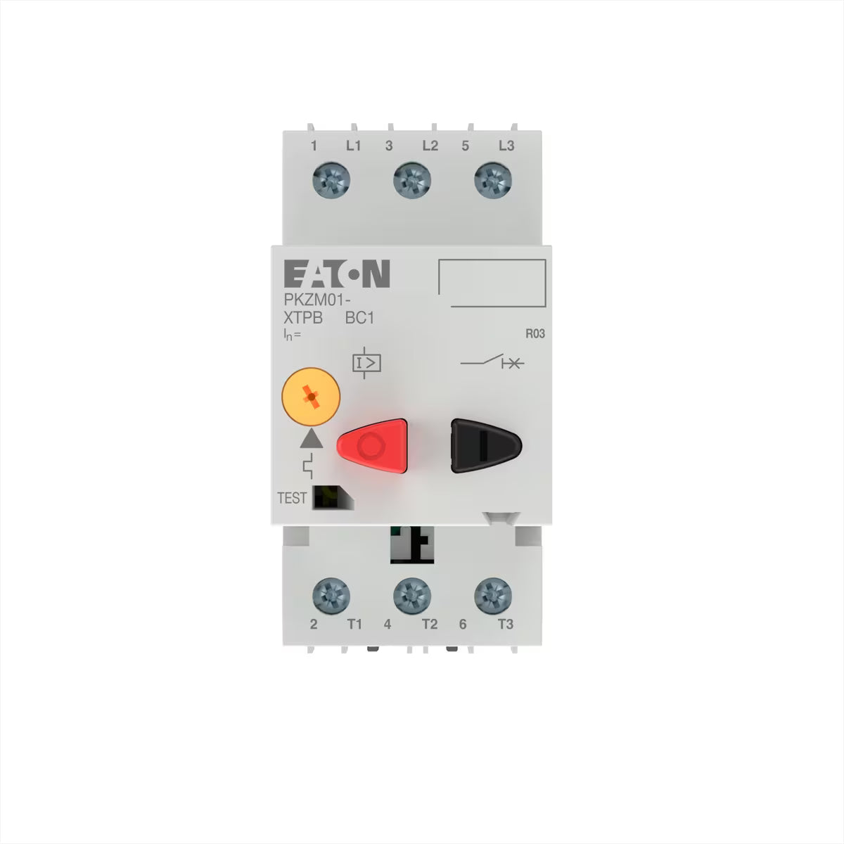 278483 PKZM01-6,3 Motor-protective circuit-breaker, 440 V: 3 kW, Ir = 4 - 6.3 A, IP20