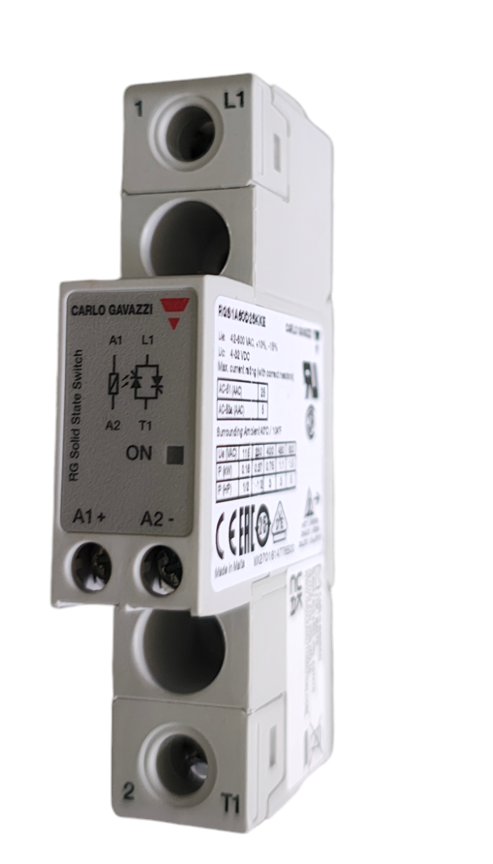 CARLO GAVAZZI Solid State Relay Panel mount RGS1A60D25KKE