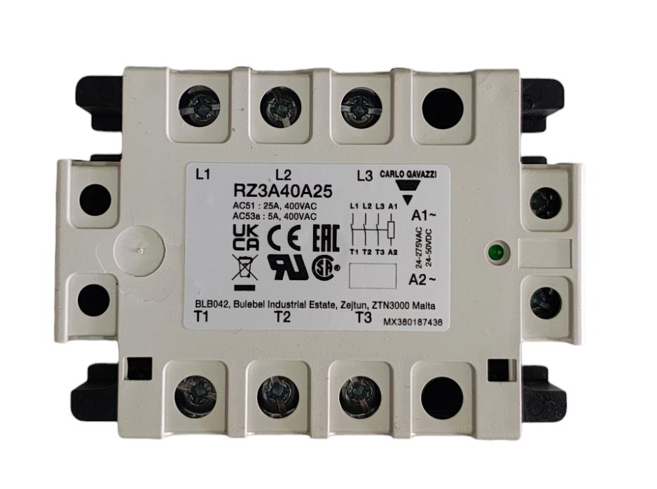 CARLO GAVAZZI Solid State Relay Panel mount RZ3A40A25