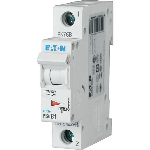 242665 PLS6-C0,5-MW 1-pole, tripping characteristic: C, rated current In: 0.5 A