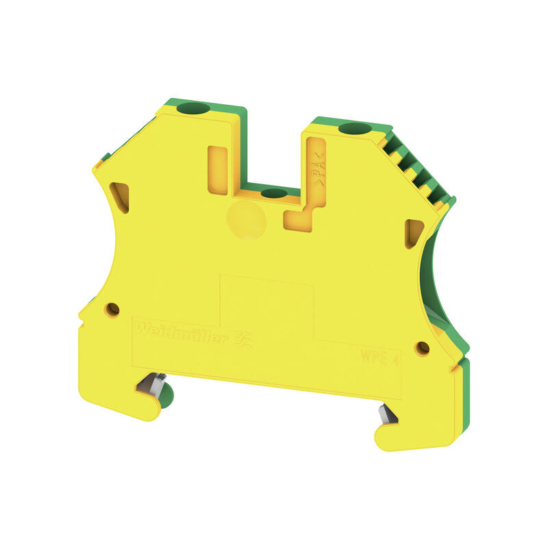 WPE 4 PE terminal Block protective earth (PE) WEIDMULLER 1010100000  Green/yellow