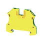 WPE 4 PE terminal Block protective earth (PE) WEIDMULLER 1010100000  Green/yellow