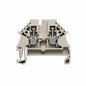 WDU 2.5N Terminal Block, 22 AWG, 12 AWG, Screw, Weidmuller 1023700000
