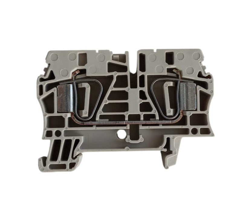 ZDU 6 DIN Rail Terminal Block 2 Positions, 6 mm², Clamp Weidmuller 1608620000