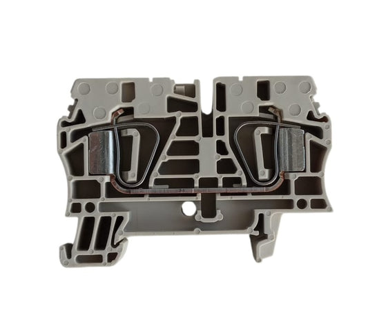 ZDU 6 DIN Rail Terminal Block 2 Positions, 6 mm², Clamp Weidmuller 1608620000