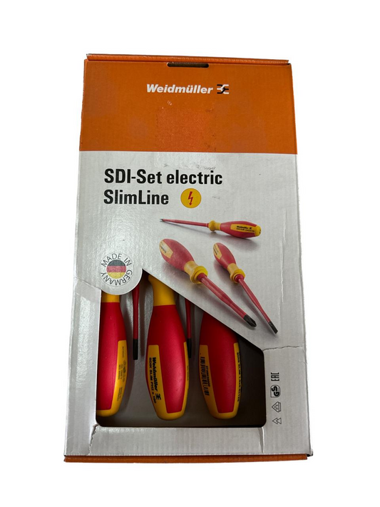 WEIDMÜLLER SDI Set S2.5-5.5/PH1/2 Insulated Screwdrivers