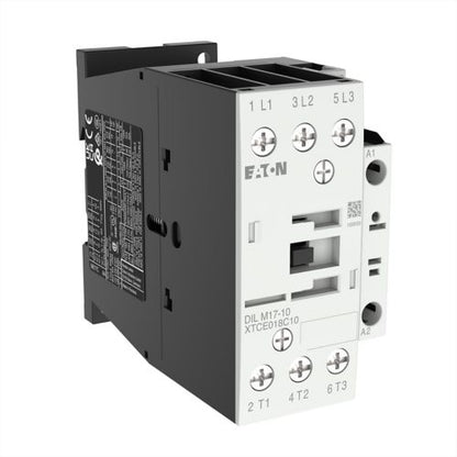 277002 DILM17-10(190V50HZ,220V60HZ) Eaton Moeller® series DILM Contactor, 3 pole, 380 V 400 V 7.5 kW, 1 N/O, 190 V 50 Hz, 220 V 60 Hz, AC operation, Screw terminals DILM17-10(190V50HZ,220V60HZ)