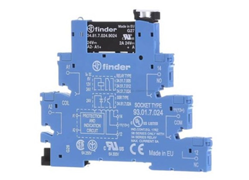 FINDER 38.81.7.024.9024 – Solid State Relay 24VDC 2A Interface Series 38