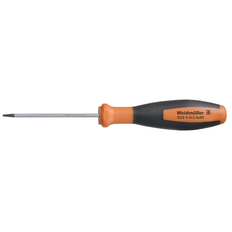 2749330000 SDS 0.5X3.0X80 Screwdriver, Blade width (B): 3 mm, Blade length: 80 mm, Blade thickness (A): 0.5 mm