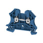 1020080000 WDU 2.5 BL Feed-through terminal block WEIDMULLER, Screw connection, blue, 2.5 mm², 24 A, 800 V, Number of connections: 2