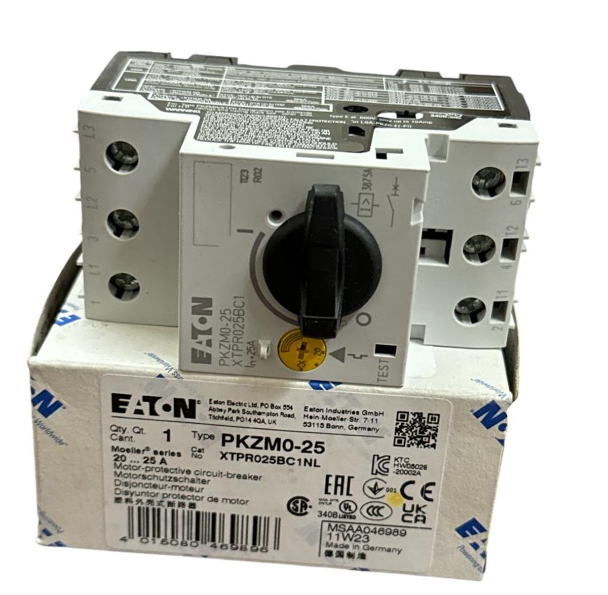Motor-Protective Circuit Braker PKZM0-25 EATON 046989