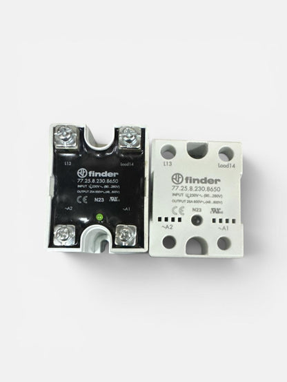 77.25.8.230.8650 FINDER SOLID STATE RELAY SSR 25A INPUT 90-280VAC