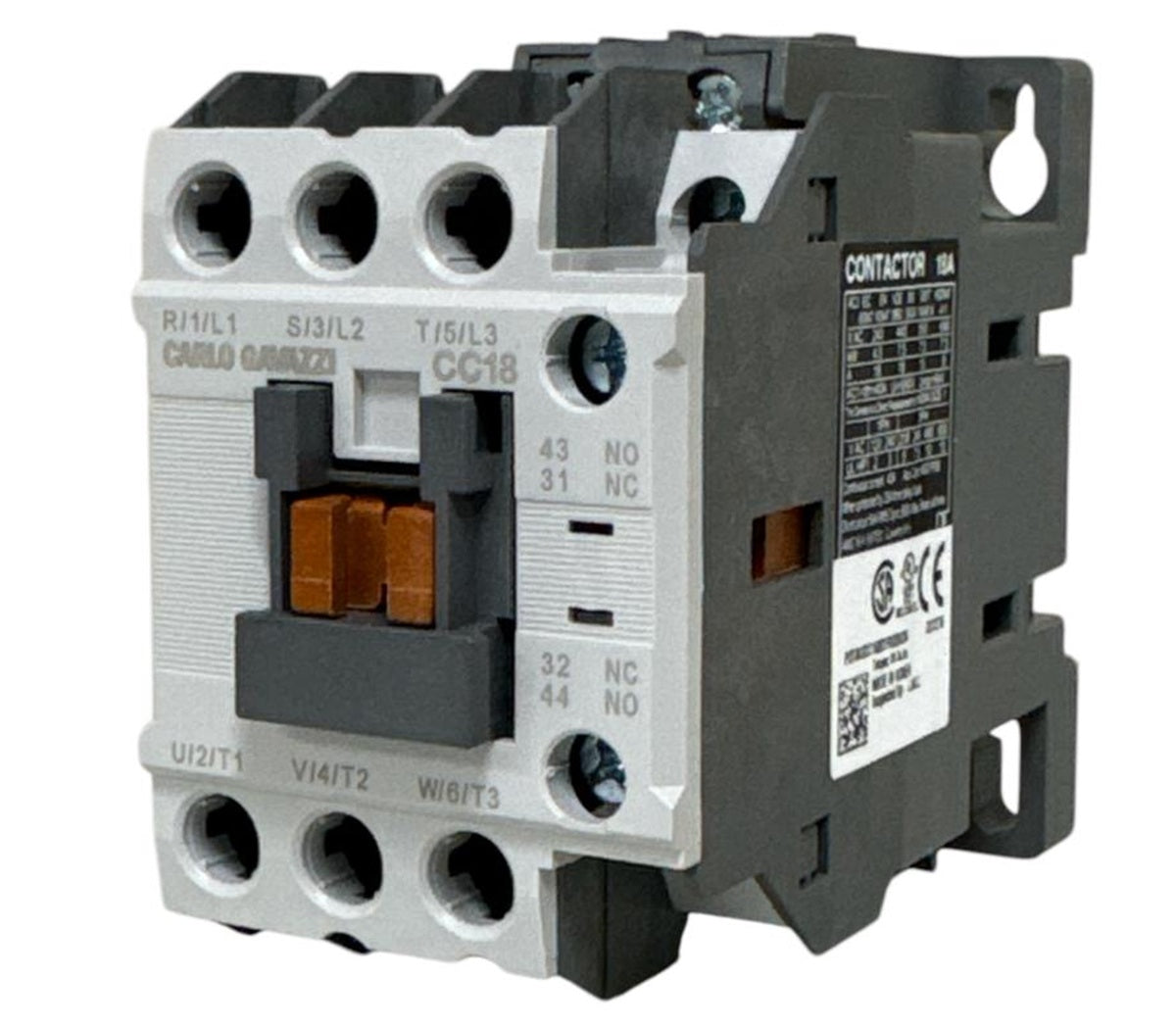 CC18SA120 CONTACTOR COIL VOLTAGE 120V 50/60Hz  CARLO GAVAZZI