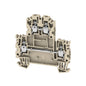 1041600000 WDK 2.5N modular terminal WEIDMULLER, Screw connection, dark beige, 2.5 mm², 800 V