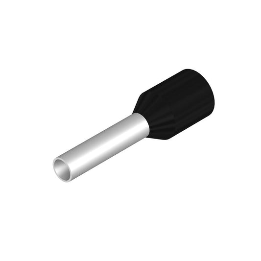9019120000 H1,5/14D SW Wire-end ferrule, Standard, 10 mm, 8 mm, black